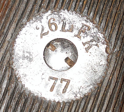 detail, M.7 unit disc: 26LFK 77